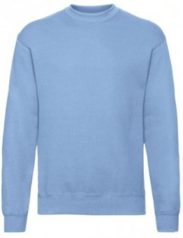 BLUZA ADULTI FRUIT OF THE LOOM BLEU