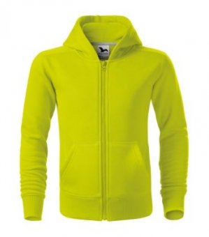 HANORAC ZIPPER COPII LIME