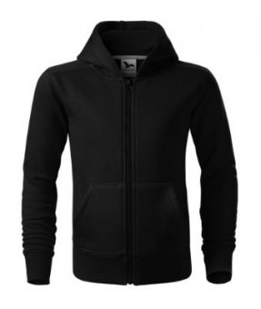 HANORAC ZIPPER COPII NEGRU