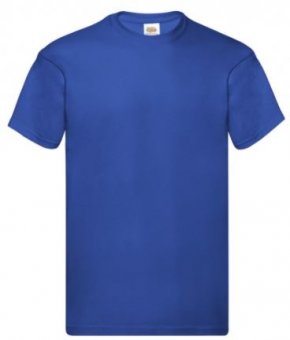 TRICOU CLASSIC FRUIT OF THE LOOM ORIGINAL T BARBATI ALBASTRU
