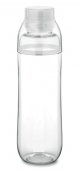Sticla apa 700 ml, cu pahar, transparenta